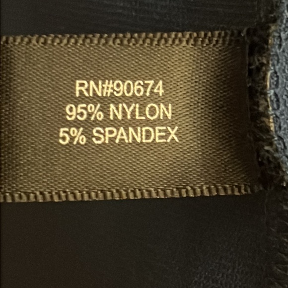 Boston Proper Police Blue Collarless Zip Jacket. - Picture 7 of 8